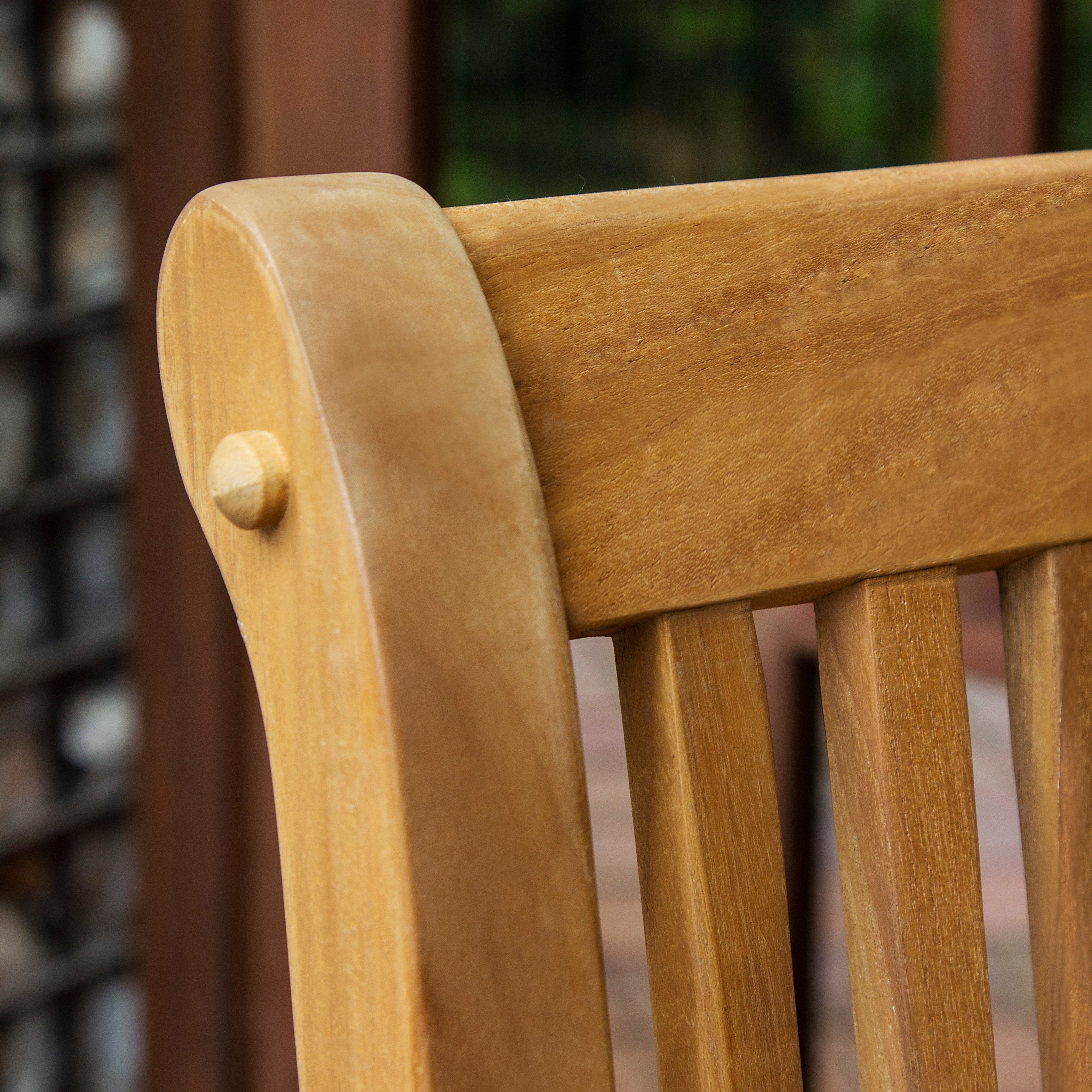 Ensemble bistrot Cambridge Casual Chara en teck 3 pièces hauteur bar