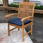 Ensemble de salle à manger extensible Cambridge Casual Leon 6 pièces en teck