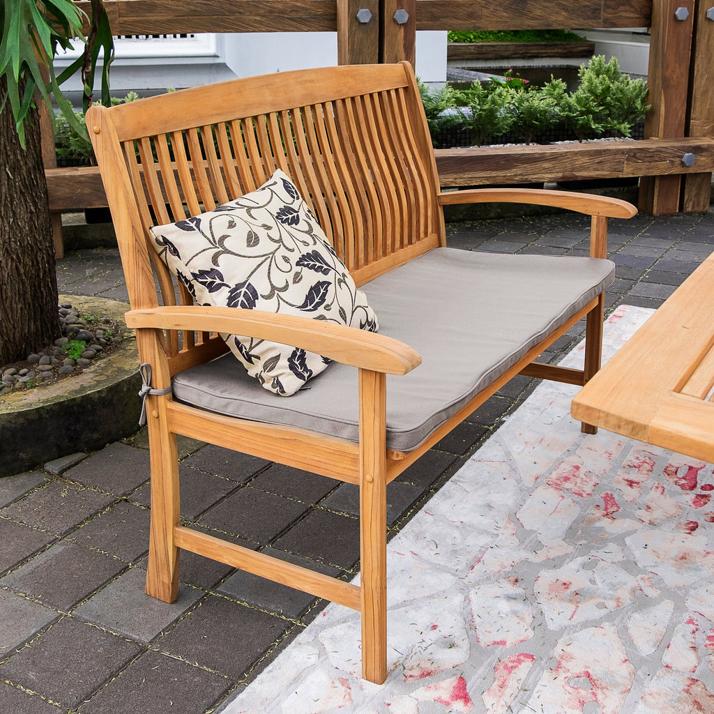 Ensemble de salle à manger extensible Cambridge Casual Leon 6 pièces en teck