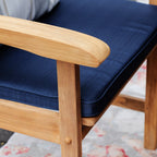 Ensemble de salle à manger extensible Cambridge Casual Leon 6 pièces en teck