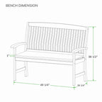 Ensemble de salle à manger extensible Cambridge Casual Leon 6 pièces en teck