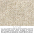 Ensemble de conversation de patio en teck Cambridge Casual Leon 7 pièces