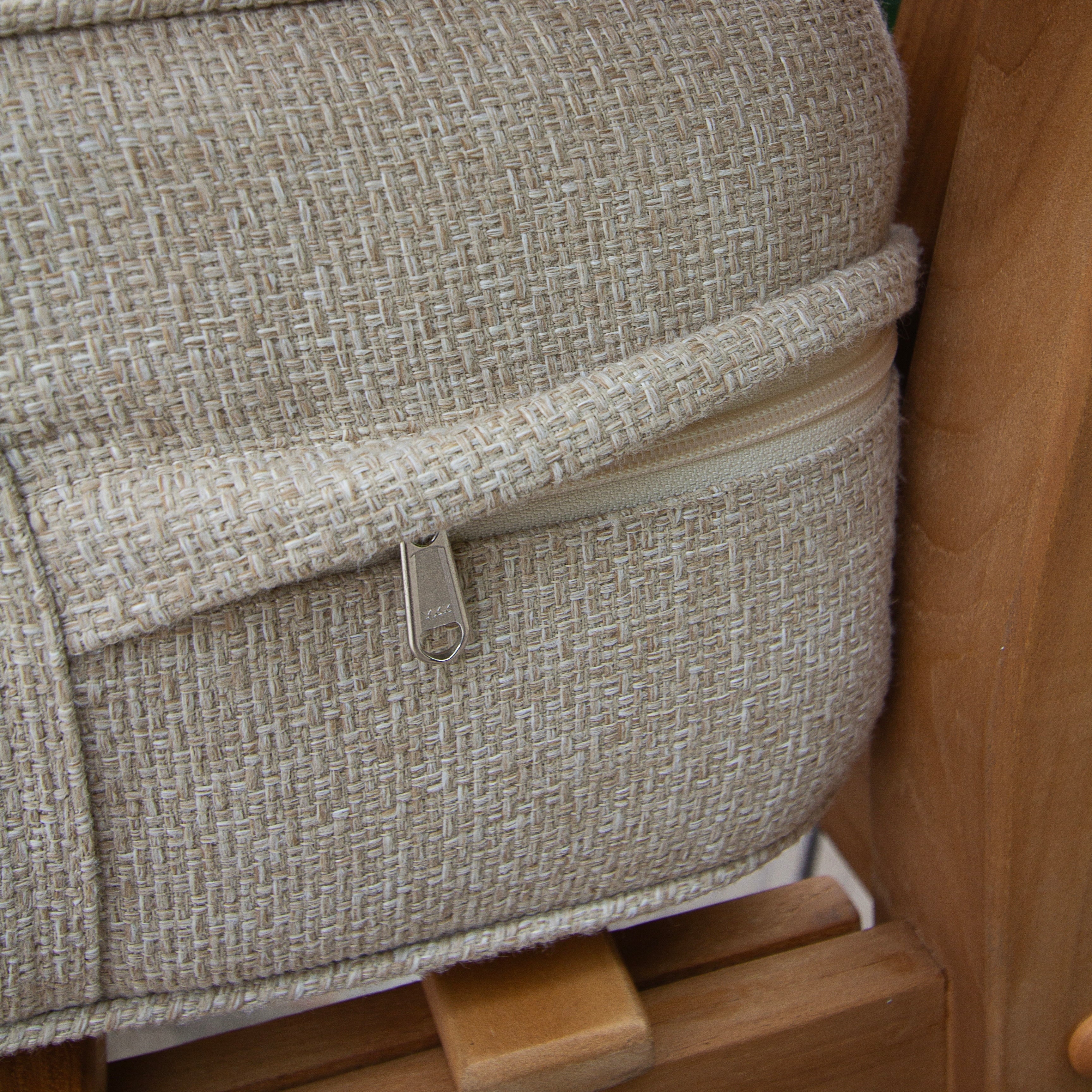 Ensemble de conversation de patio en teck Cambridge Casual Leon 7 pièces