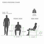 Ensemble de conversation de patio en teck Cambridge Casual Lowell 3 pièces