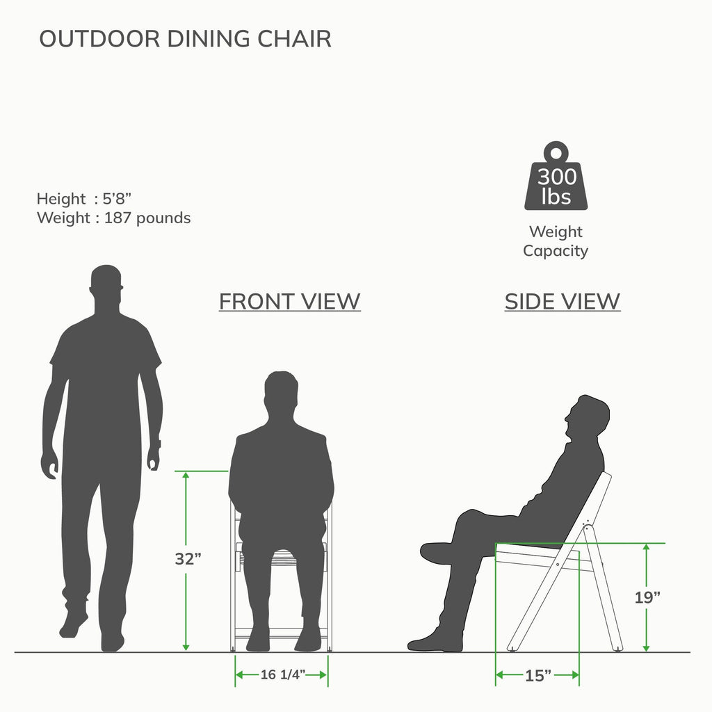 Ensemble de salle à manger d'extérieur pliable Cambridge Casual Miami 7 pièces en teck avec coussin de siège Sunbrella