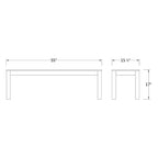 Ensemble de salle à manger de patio Cambridge Casual West Lake 6 pièces