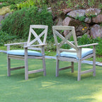 Ensemble de salle à manger de patio Cambridge Casual West Lake 6 pièces