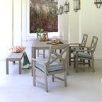 Ensemble de salle à manger de patio Cambridge Casual West Lake 6 pièces