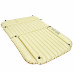 Matelas gonflable Camel pour voiture avec gonflage rapide et surface floquée imperméable pour camping et voyage