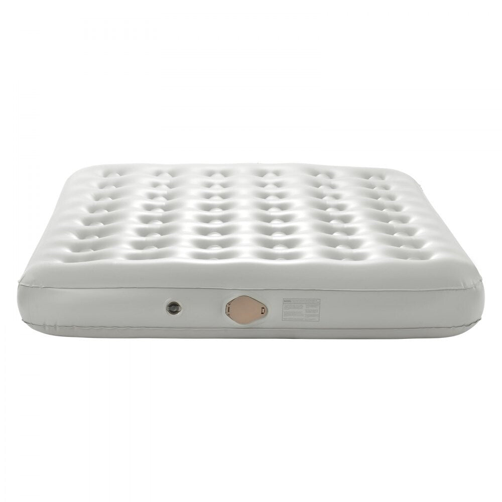 Matelas gonflable de camping pliable avec cadre et pompe