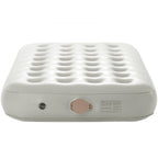 Matelas gonflable de camping pliable avec cadre et pompe