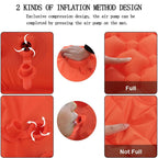 Matelas de couchage de camping ultraléger pour le camping, la randonnée, léger et imperméable