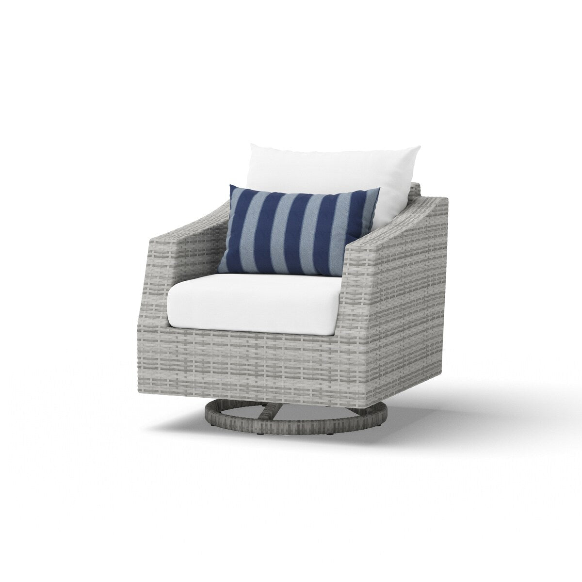 Ensemble de canapé et fauteuil club d'extérieur Cannes Deluxe 8 pièces Sunbrella