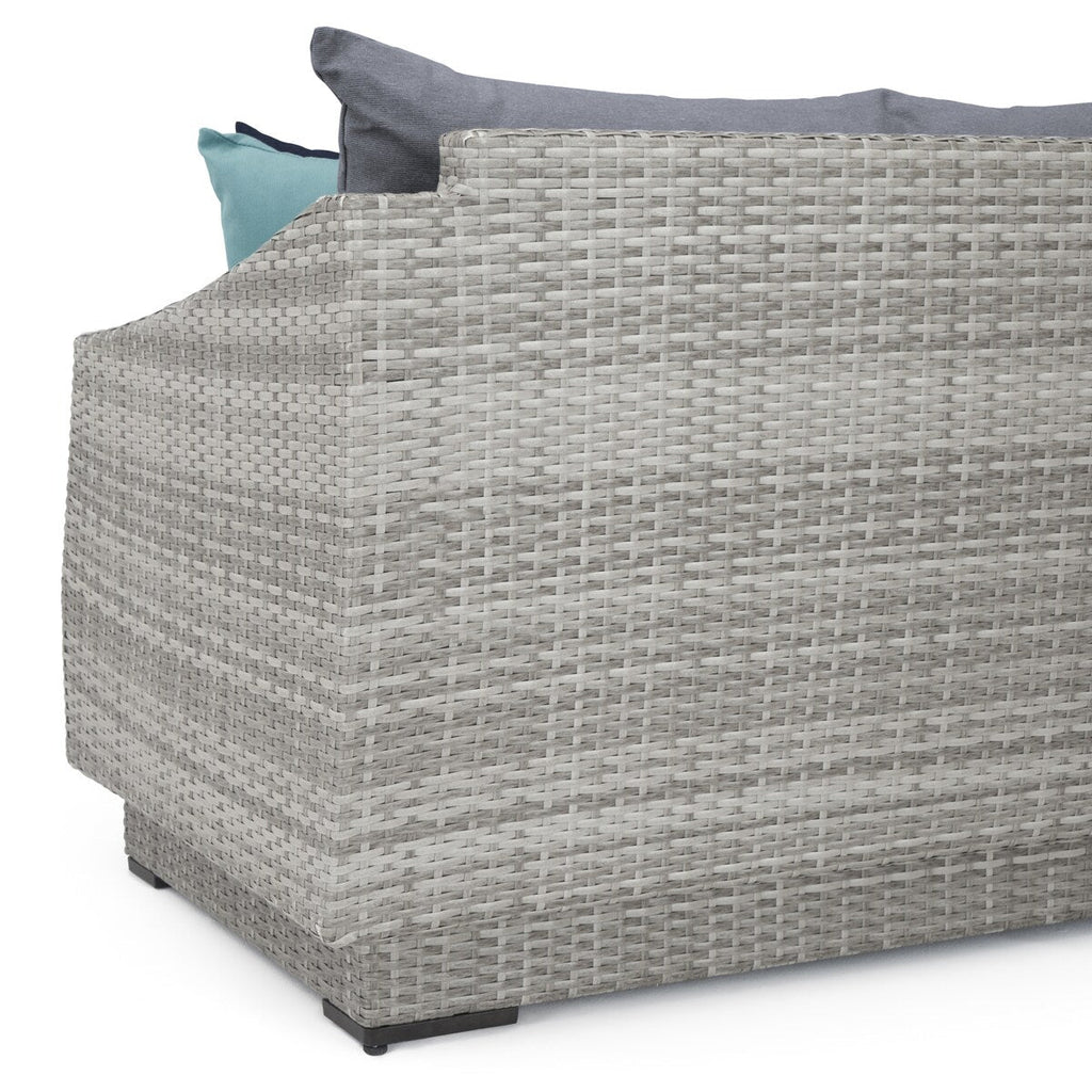 Ensemble de canapé et fauteuil club d'extérieur Cannes Deluxe 8 pièces Sunbrella