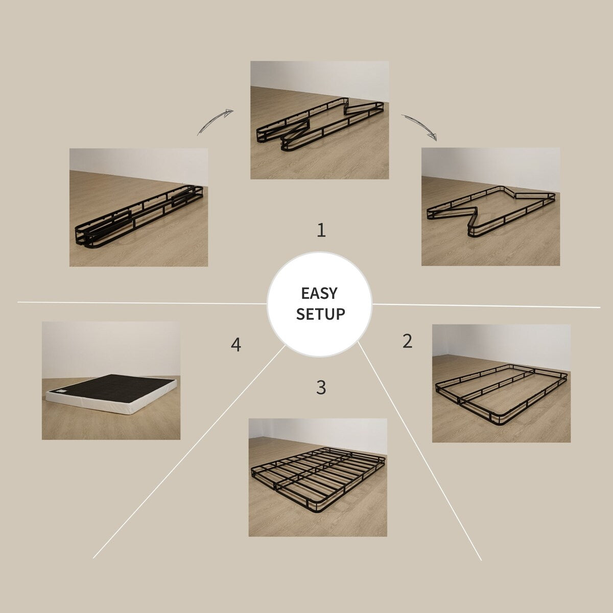 Sommier métallique Canton