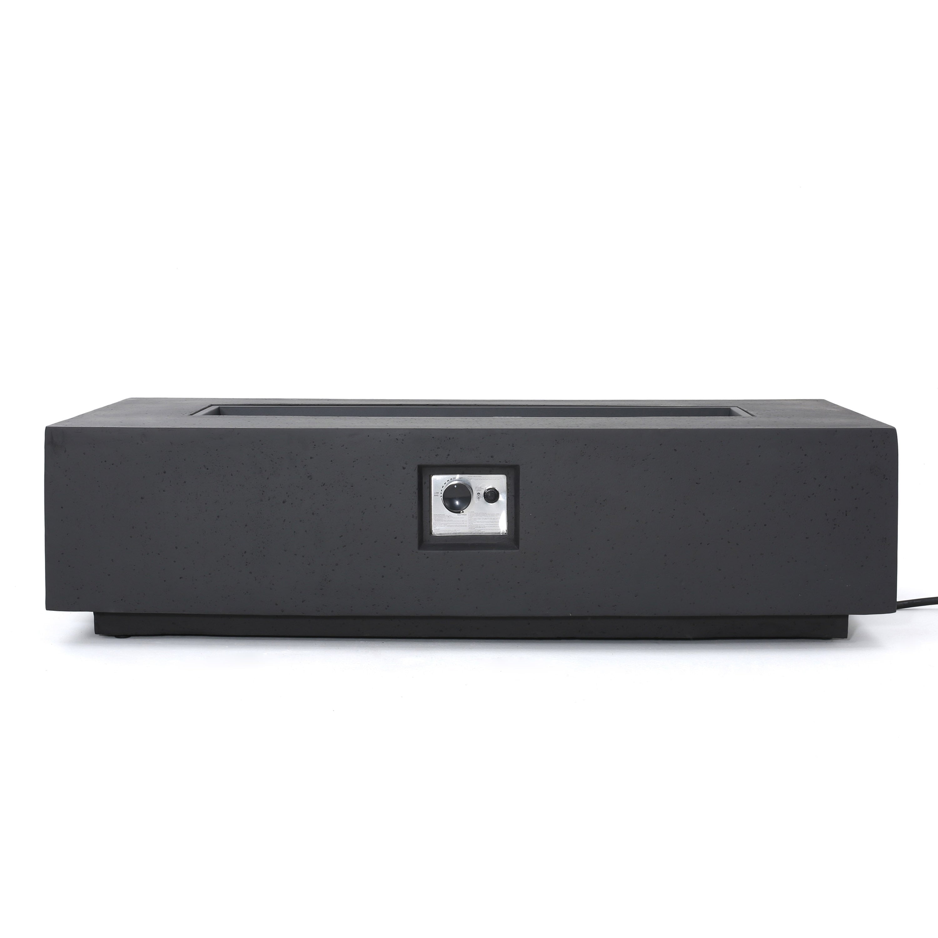 Ensemble de salon de jardin Cape Coral en aluminium 7 pièces avec foyer par Christopher Knight Home