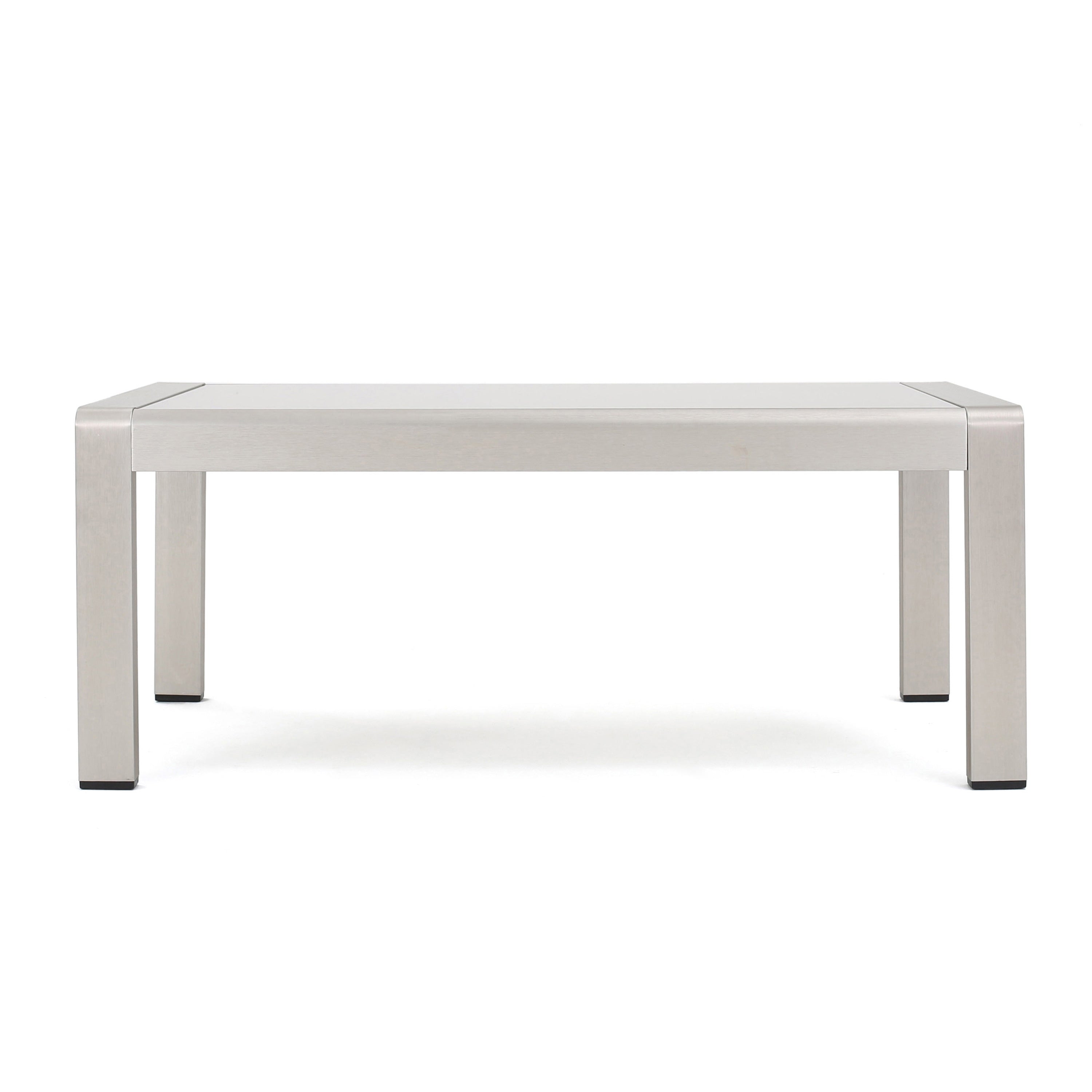 Salon de jardin Cape Coral en aluminium et Sunbrella 5 places avec coussins par Christopher Knight Home