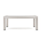 Salon de jardin Cape Coral en aluminium et Sunbrella 5 places avec coussins par Christopher Knight Home