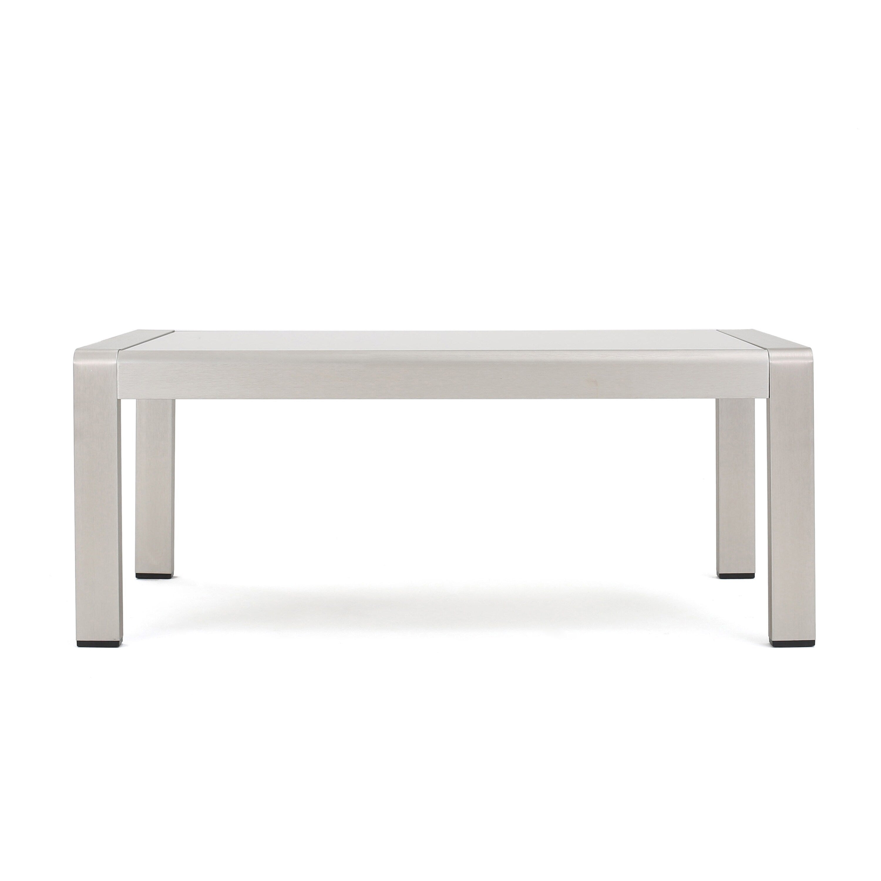 Salon de jardin Cape Coral en aluminium et Sunbrella 5 places avec coussins par Christopher Knight Home