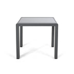 Ensemble de chaises et table club d'extérieur en aluminium Cape Coral 2 places par Christopher Knight Home
