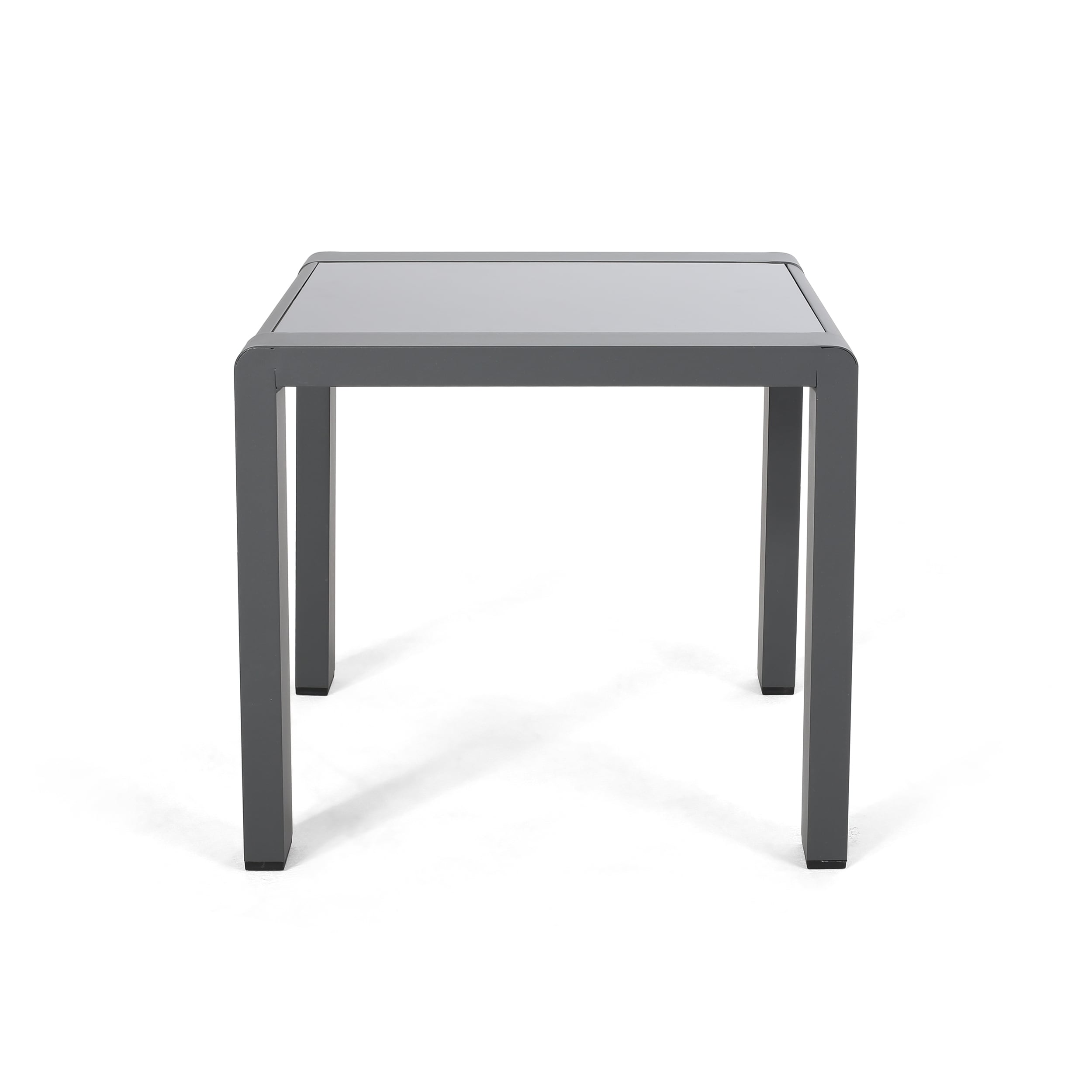 Ensemble de chaises et table club d'extérieur en aluminium Cape Coral 2 places par Christopher Knight Home