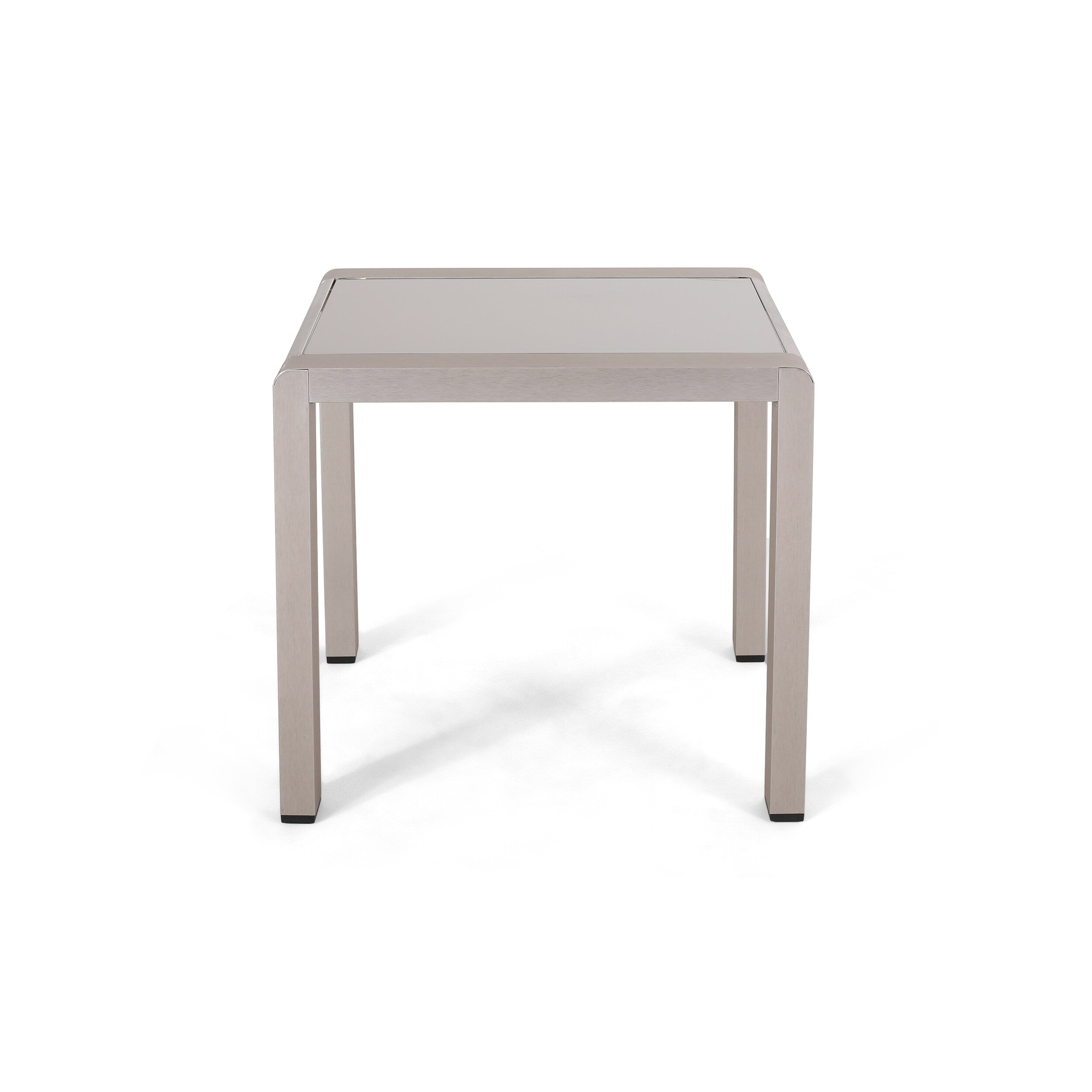 Ensemble de chaises et table club d'extérieur en aluminium Cape Coral 2 places par Christopher Knight Home