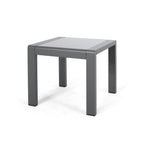 Ensemble de chaises et table club d'extérieur en aluminium Cape Coral 2 places par Christopher Knight Home