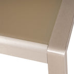 Ensemble de chaises et table club d'extérieur en aluminium Cape Coral 2 places par Christopher Knight Home