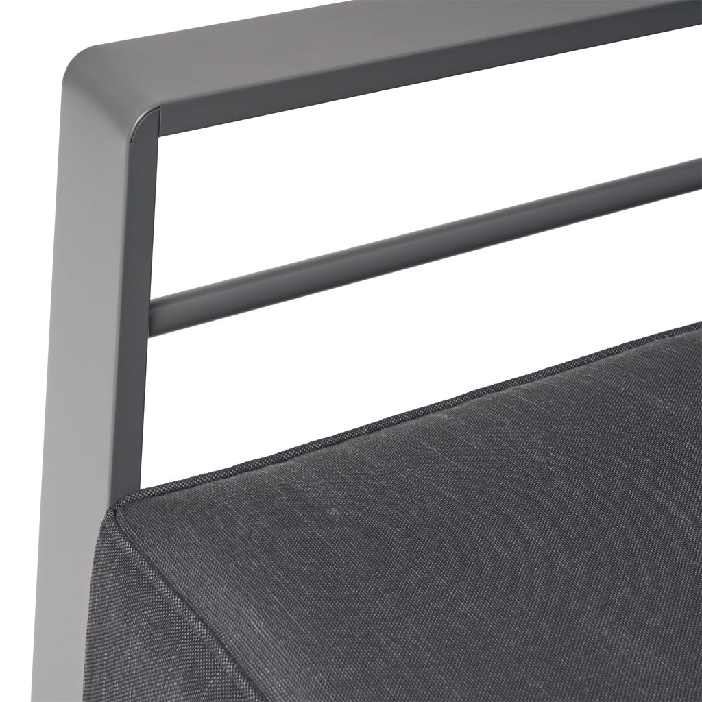 Ensemble de chaises et table club d'extérieur en aluminium Cape Coral 2 places par Christopher Knight Home