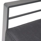 Ensemble de chaises et table club d'extérieur en aluminium Cape Coral 2 places par Christopher Knight Home