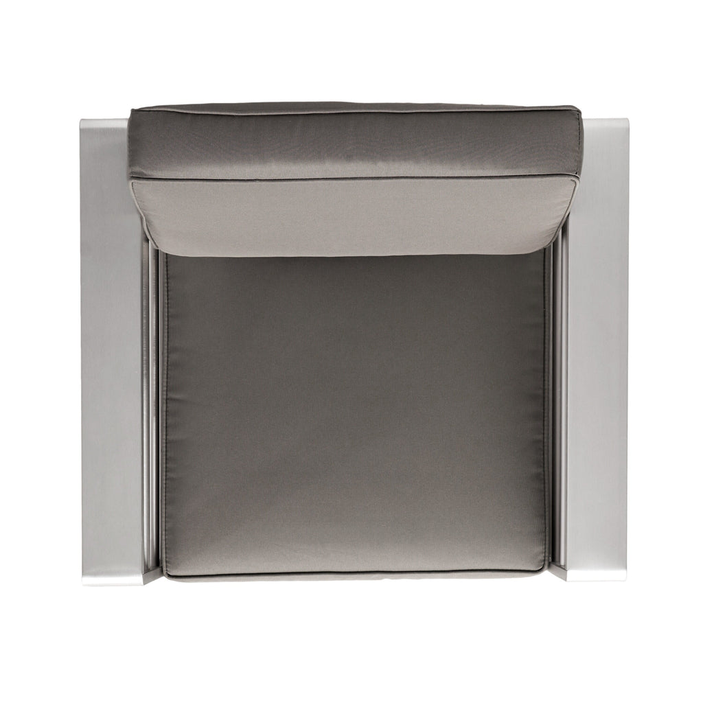 Ensemble de salon de jardin Cape Coral 5 places en aluminium avec 2 tables d'appoint par Christopher Knight Home