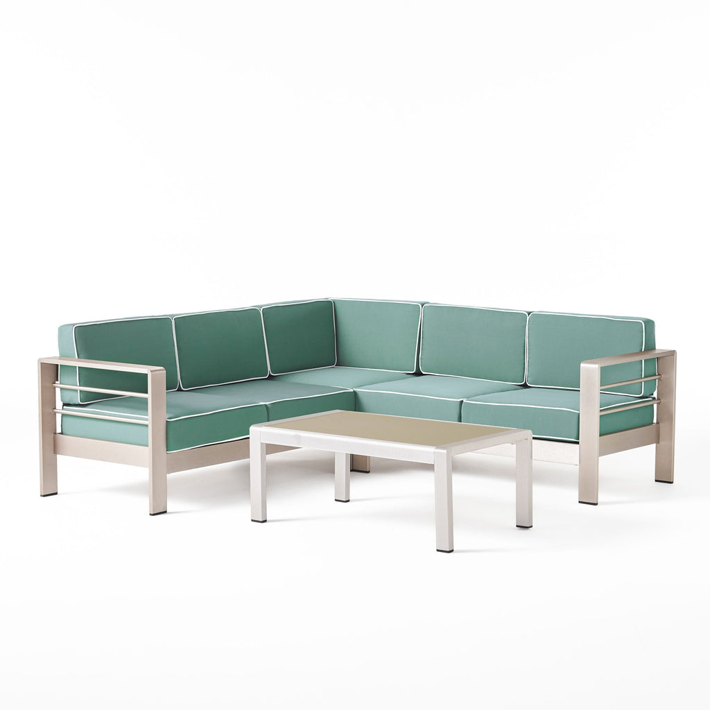 Ensemble de salon d'extérieur 5 places Cape Coral par Christopher Knight Home