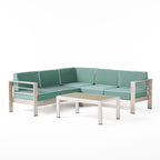 Ensemble de salon d'extérieur 5 places Cape Coral par Christopher Knight Home