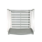 Ensemble de bar carré en aluminium Cape Coral Outdoor 5 pièces par Christopher Knight Home