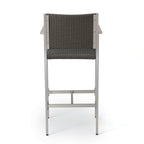 Ensemble de bar carré en aluminium Cape Coral Outdoor 5 pièces par Christopher Knight Home