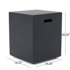 Ensemble de conversation avec foyer d'extérieur Cape Coral 5 pièces par Christopher Knight Home