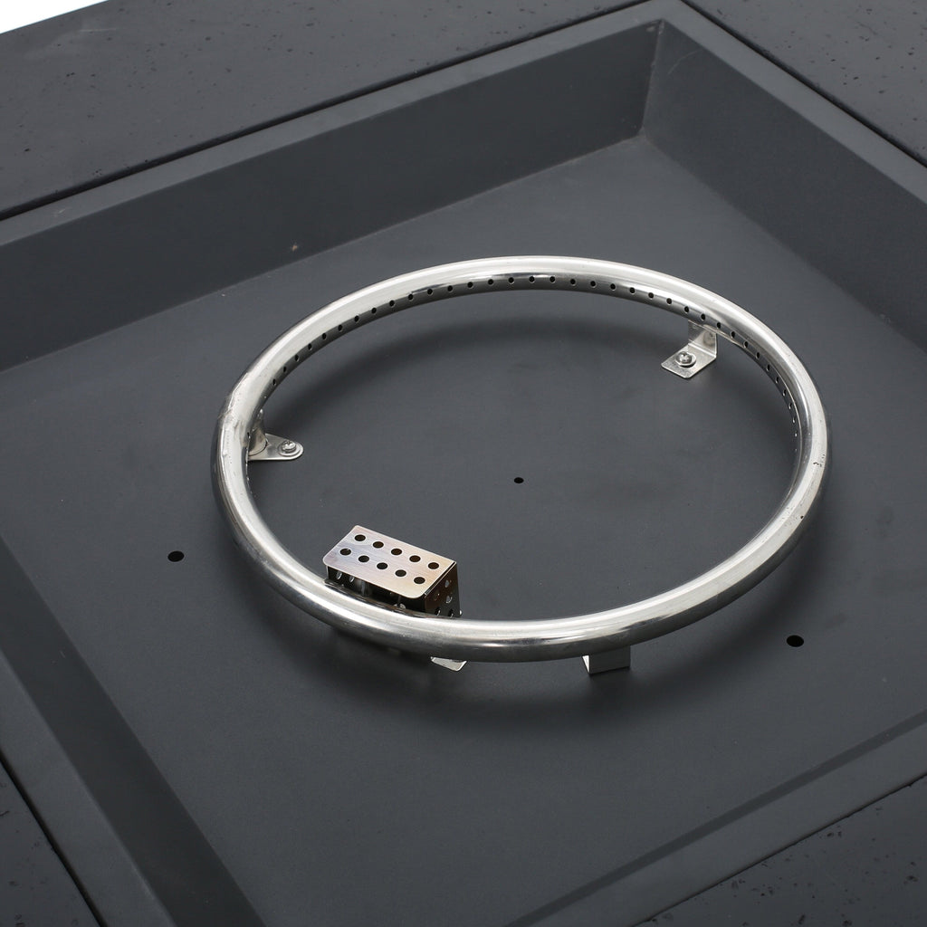 Ensemble de conversation avec foyer d'extérieur Cape Coral 5 pièces par Christopher Knight Home