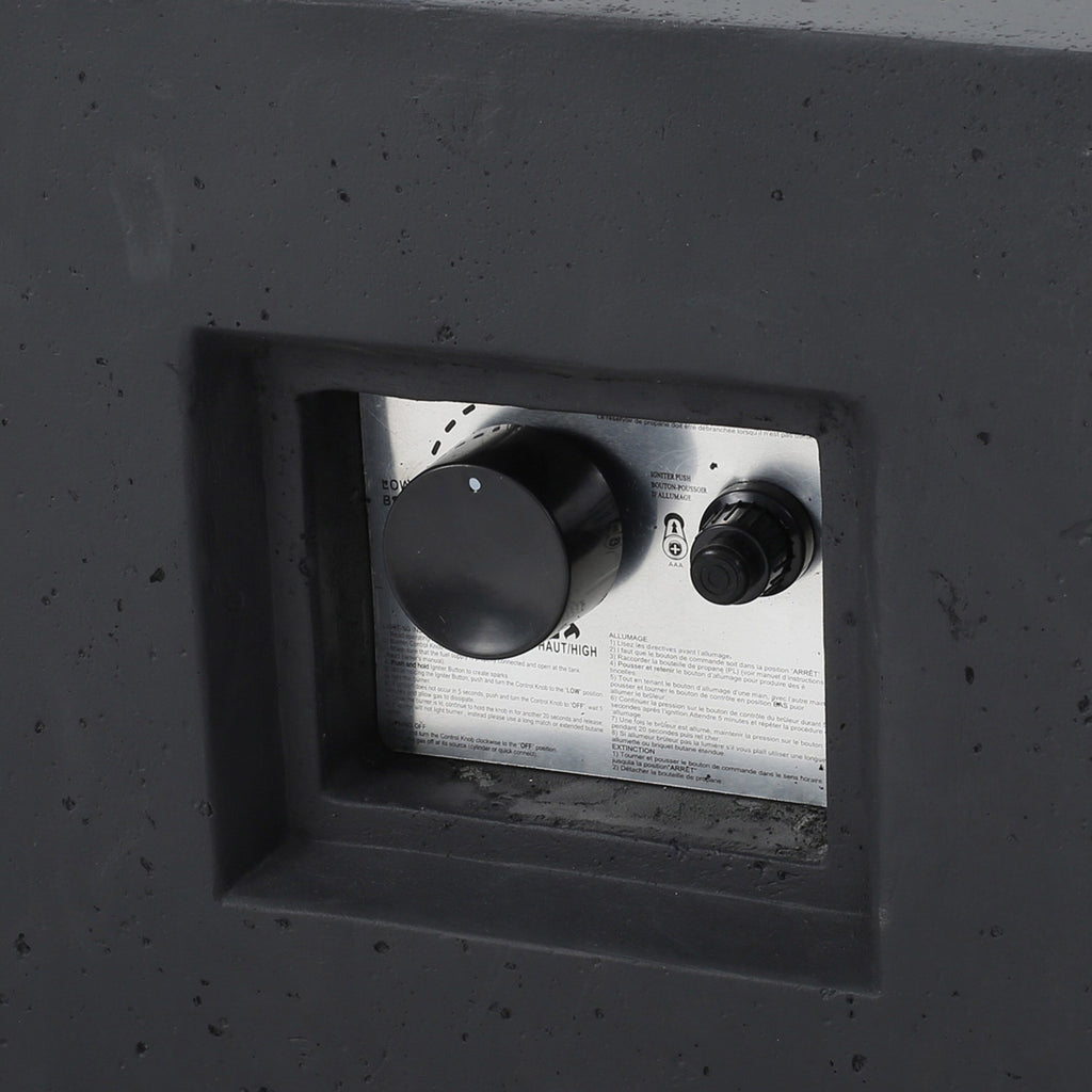 Ensemble de canapés d'extérieur Cape Coral 5 pièces avec foyer par Christopher Knight Home