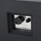 Ensemble de canapés d'extérieur Cape Coral 5 pièces avec foyer par Christopher Knight Home