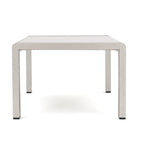 Ensemble de canapés d'extérieur 7 places en aluminium avec table basse Cape Coral par Christopher Knight Home
