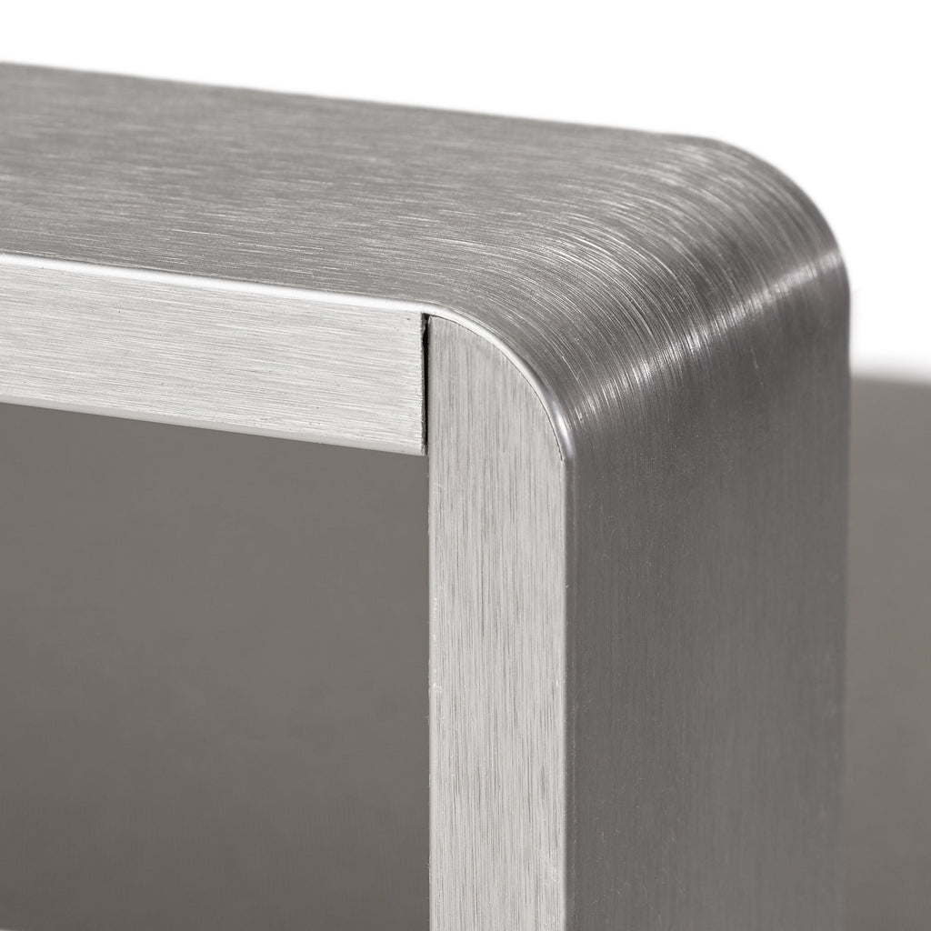 Salon de jardin Cape Coral en aluminium 3 pièces avec table en forme de C par Christopher Knight Home