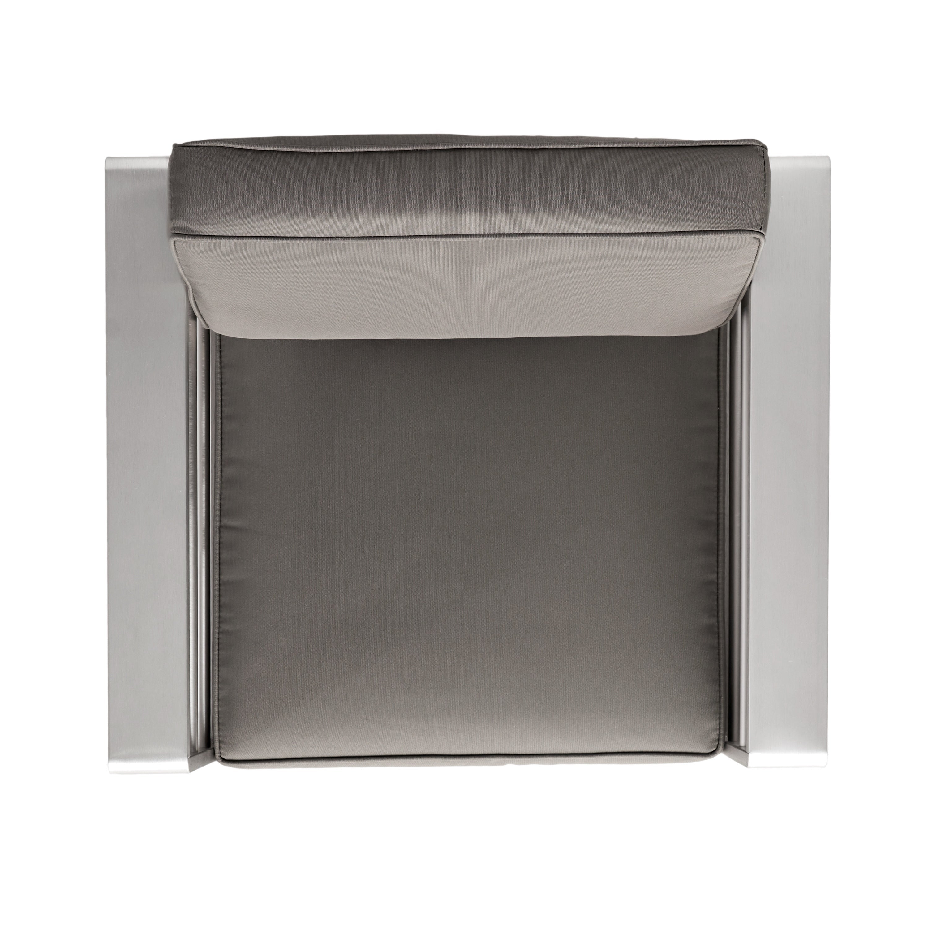 Salon de jardin Cape Coral en aluminium 3 pièces avec table en forme de C par Christopher Knight Home