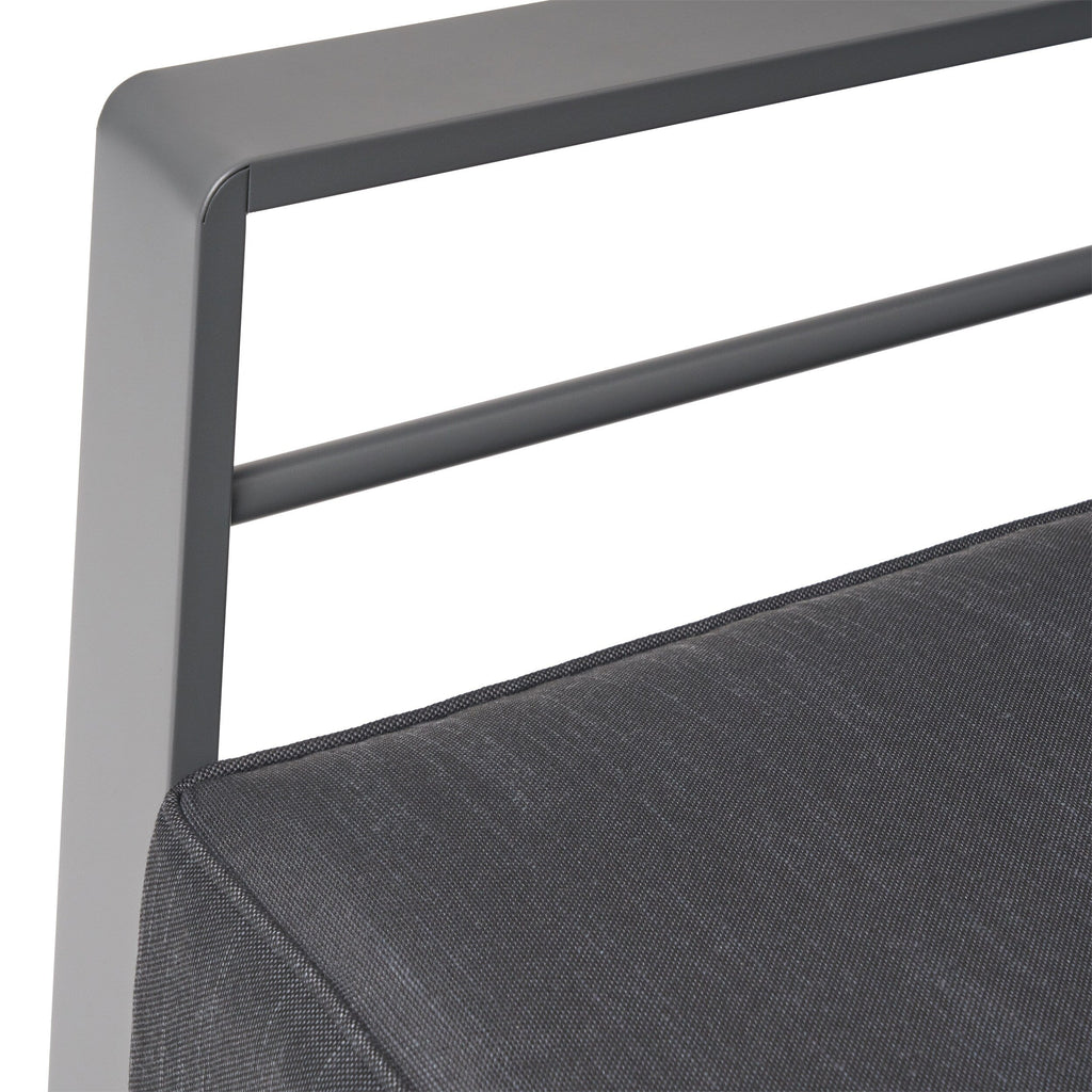 Salon de jardin Cape Coral en aluminium 3 pièces avec coussins par Christopher Knight Home