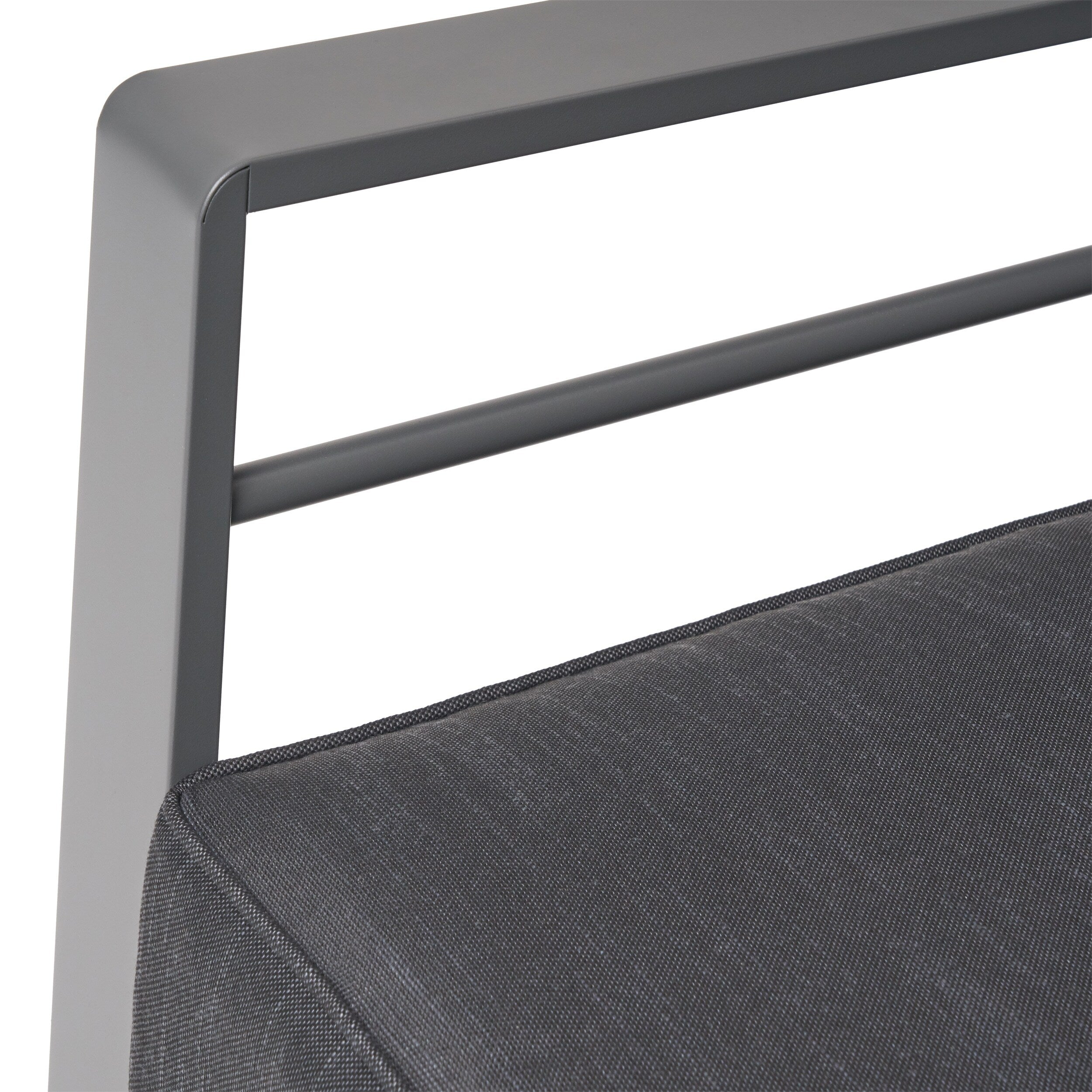 Salon de jardin Cape Coral en aluminium 3 pièces avec coussins par Christopher Knight Home