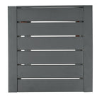 Salon de jardin Cape Coral en aluminium 3 pièces avec coussins par Christopher Knight Home