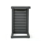 Salon de jardin Cape Coral en aluminium 3 pièces avec coussins par Christopher Knight Home