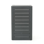 Salon de jardin Cape Coral en aluminium 3 pièces avec coussins par Christopher Knight Home