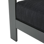 Salon de jardin Cape Coral en aluminium 5 pièces avec coussins par Christopher Knight Home