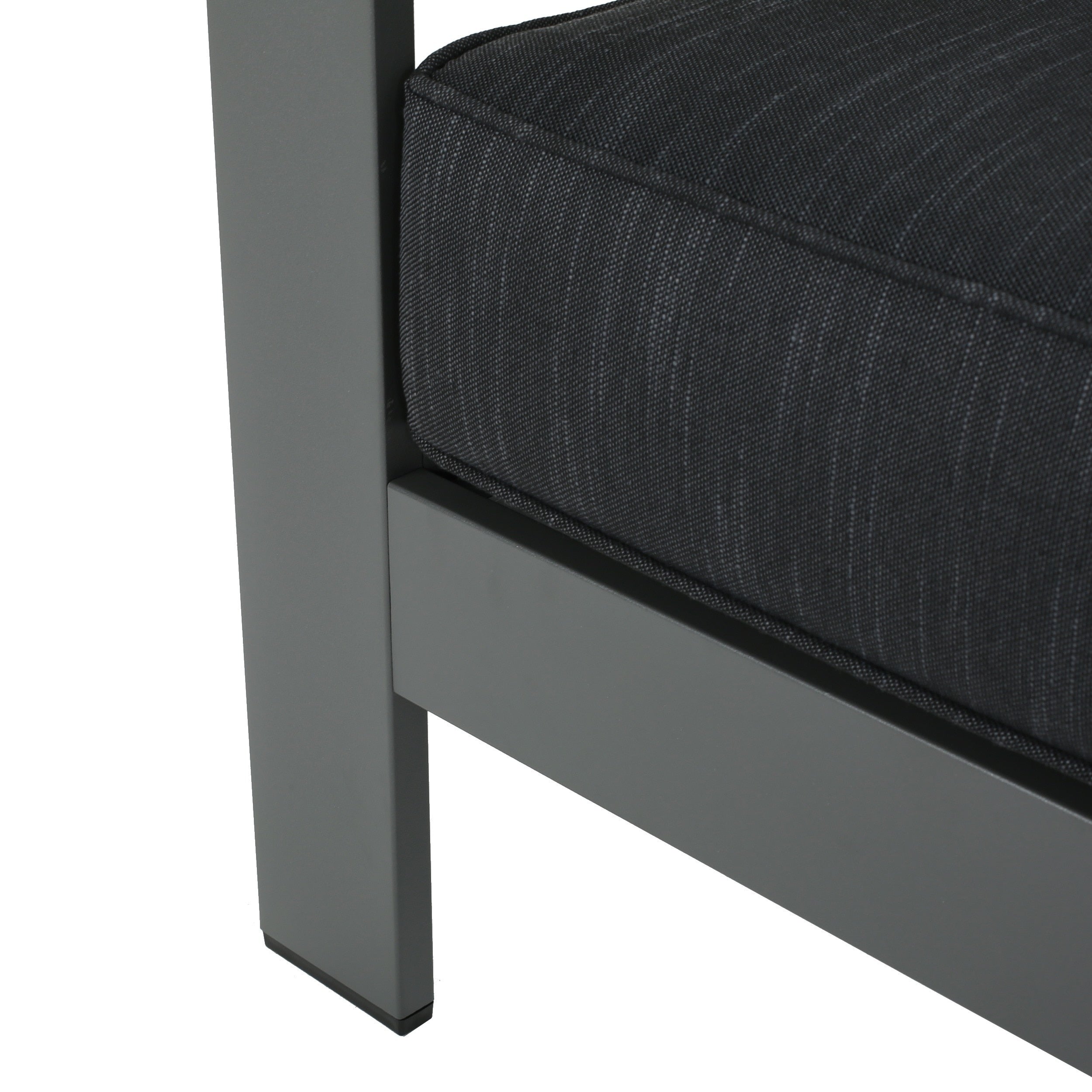 Salon de jardin Cape Coral en aluminium 5 pièces avec coussins par Christopher Knight Home