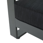 Salon de jardin Cape Coral en aluminium 5 pièces avec coussins par Christopher Knight Home